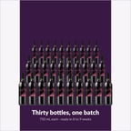Winexpert Private Reserve Pinot Noir — thirty bottles, one batch