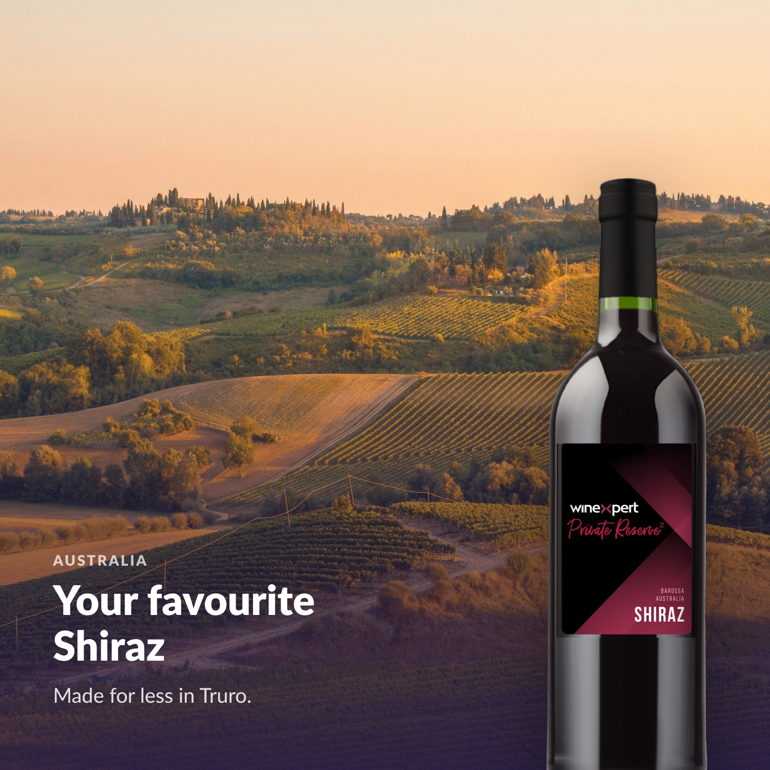 Winexpert Private Reserve Shiraz — your favourite Shiraz, made for less in Truro