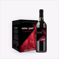 Winexpert Private Reserve Shiraz — wine kit and finished bottle