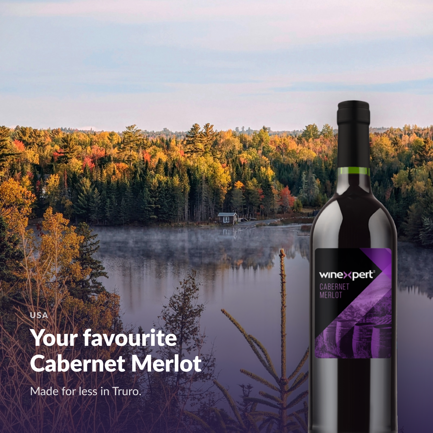 Winexpert Reserve Cabernet Merlot — your favourite Cabernet Merlot, made for less in Truro