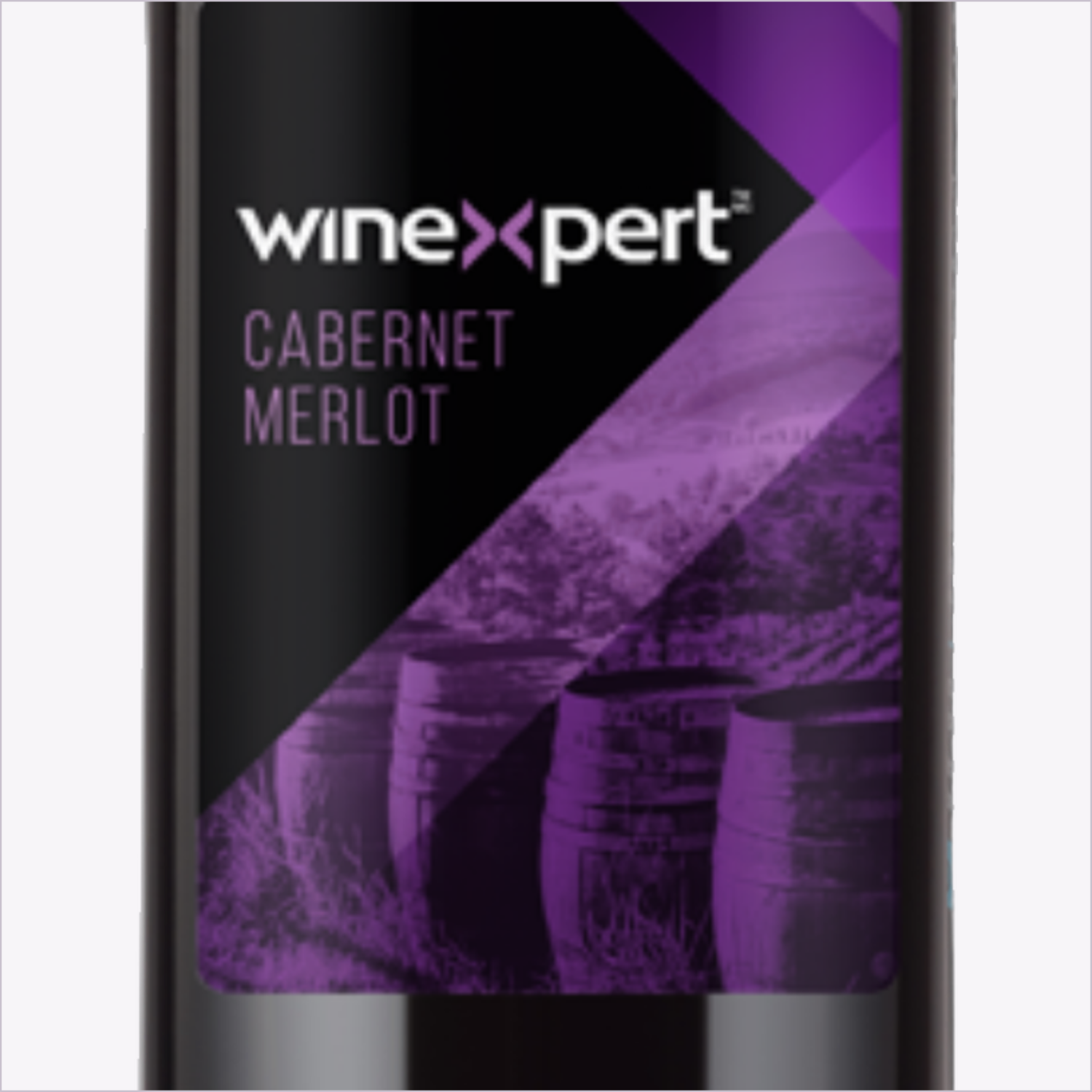 Winexpert Reserve Cabernet Merlot — label detail