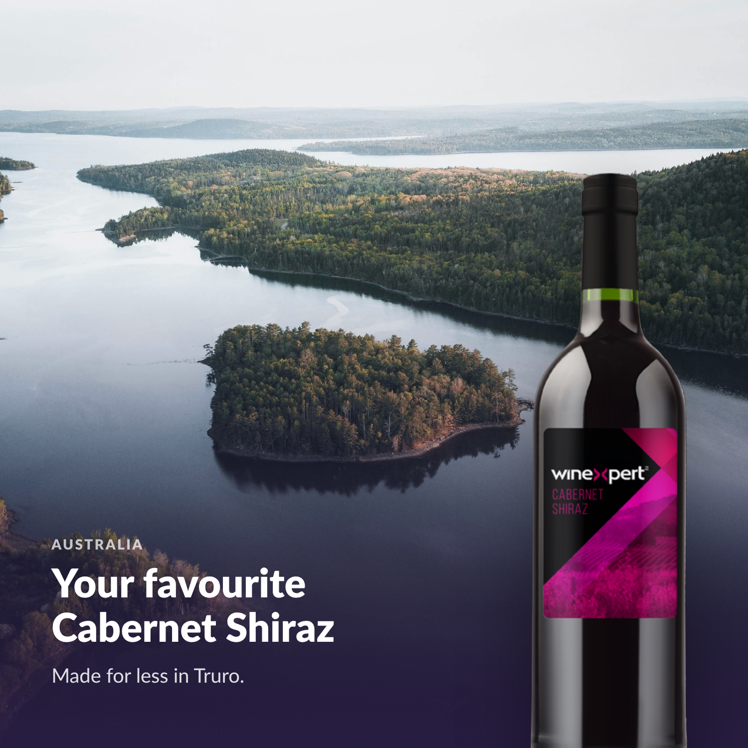 Winexpert Reserve Cabernet Shiraz — your favourite Cabernet Shiraz, made for less in Truro