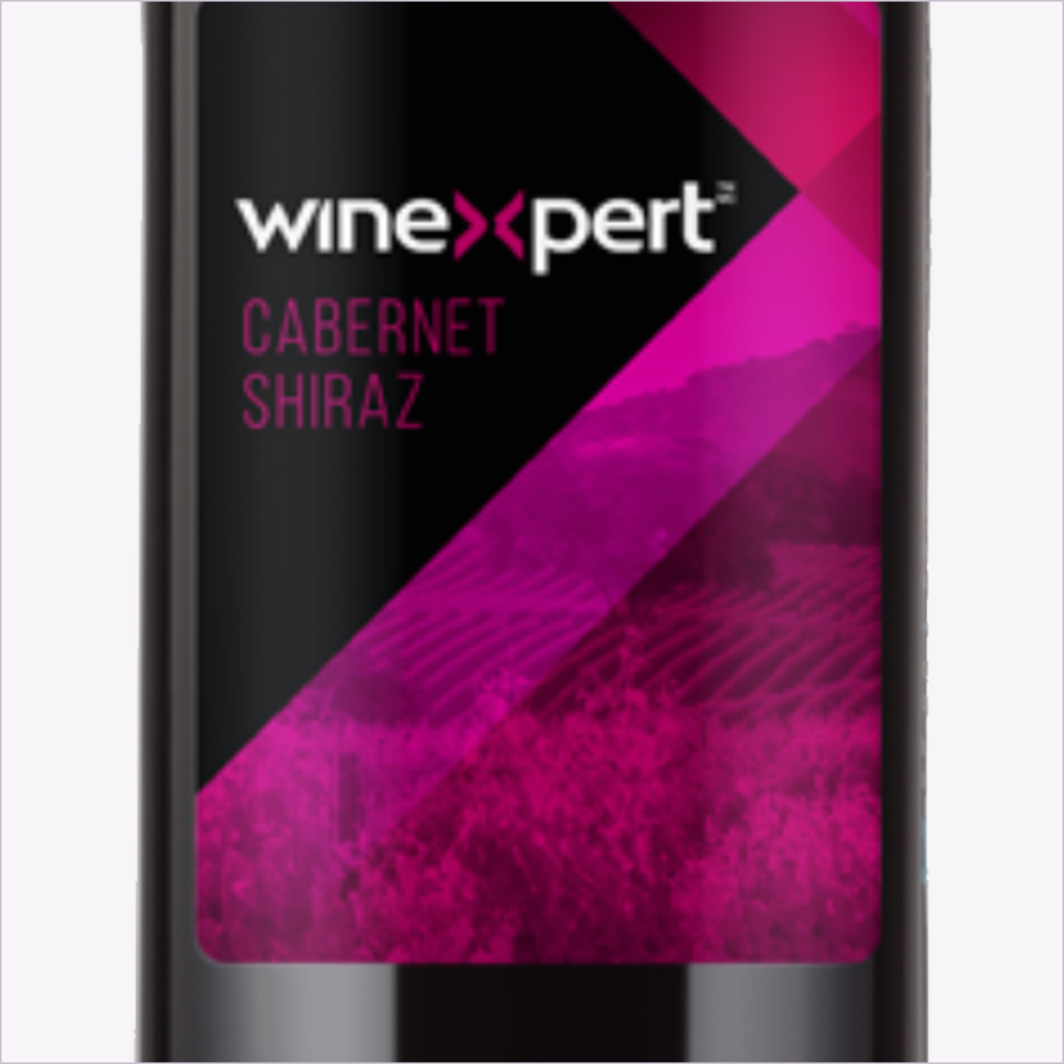 Winexpert Reserve Cabernet Shiraz — label detail