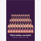 Winexpert Reserve Grenache Rosé — thirty bottles, one batch
