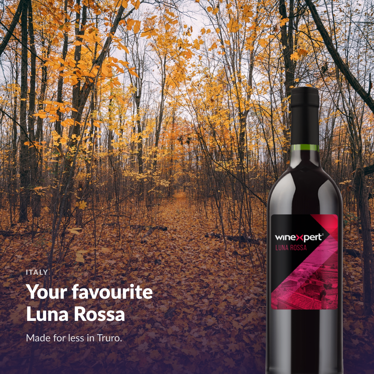 Winexpert Reserve Luna Rossa — your favourite Luna Rossa, made for less in Truro