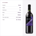 Winexpert Reserve Merlot — at a glance: varietal, origin, sweetness, body, oak, time, yield