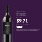 Made with us $9.71 per litre versus $34.94 liquor store shelf price - save 72%