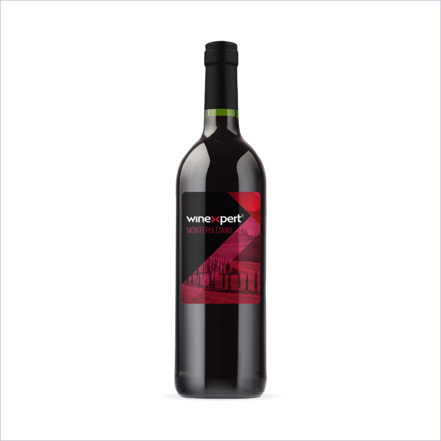 Winexpert Reserve Montepulciano — bottle on white