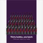Winexpert Reserve Montepulciano — thirty bottles, one batch