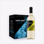 Winexpert Reserve Pinot Grigio — wine kit box and finished bottle