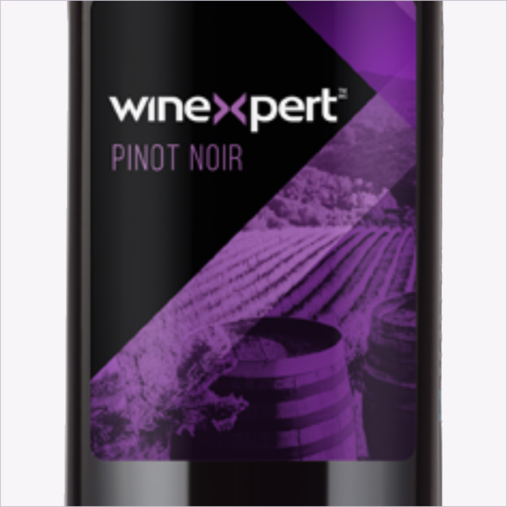 Winexpert Reserve Pinot Noir — label detail
