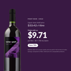 Winexpert Reserve Pinot Noir — $9.71 per litre made with us, save 70%