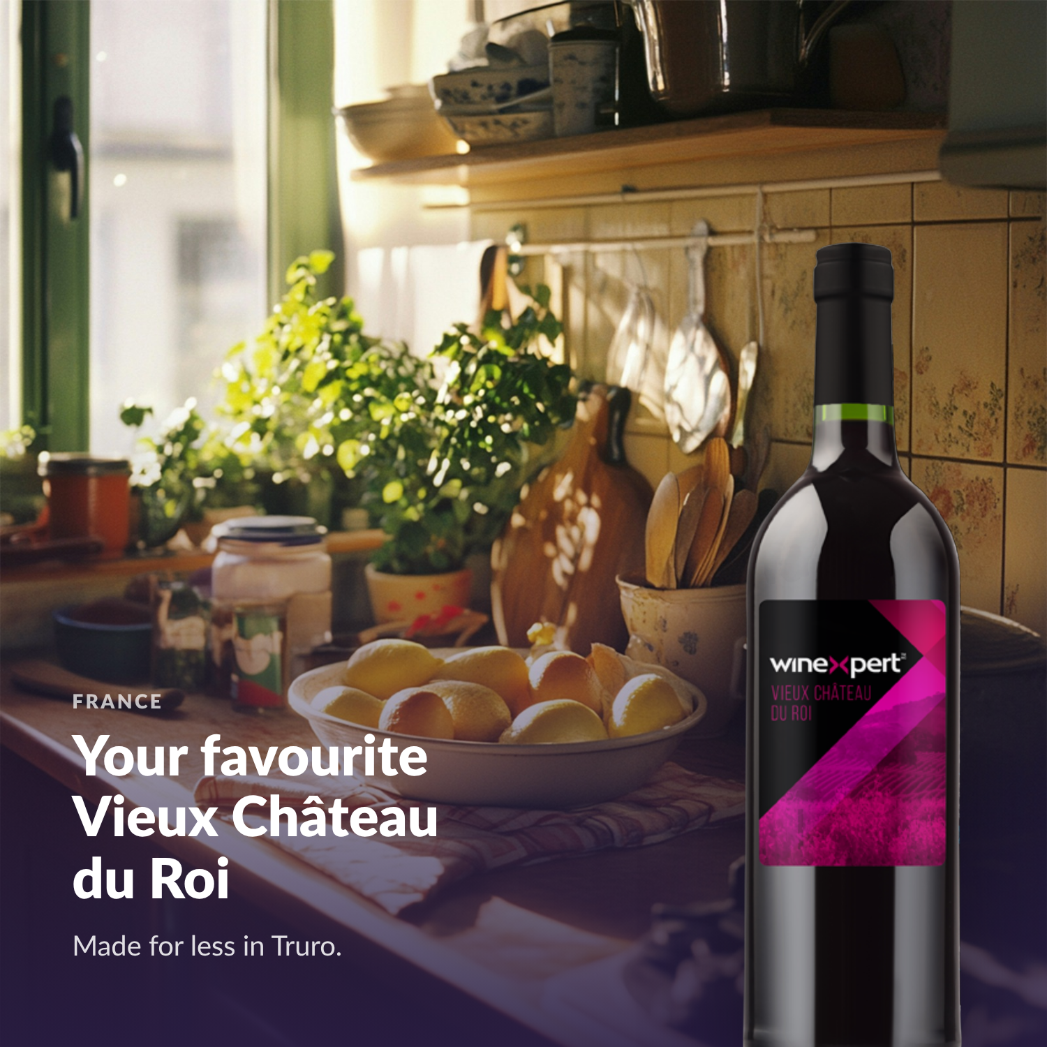 Winexpert Reserve Vieux Château du Roi — your favourite Vieux Château du Roi, made for less in Truro
