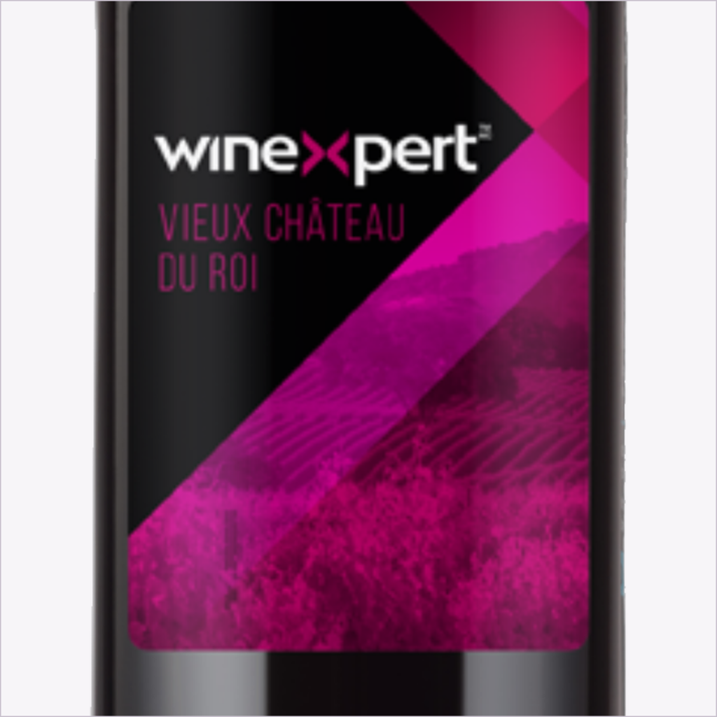Winexpert Reserve Vieux Château du Roi — label detail