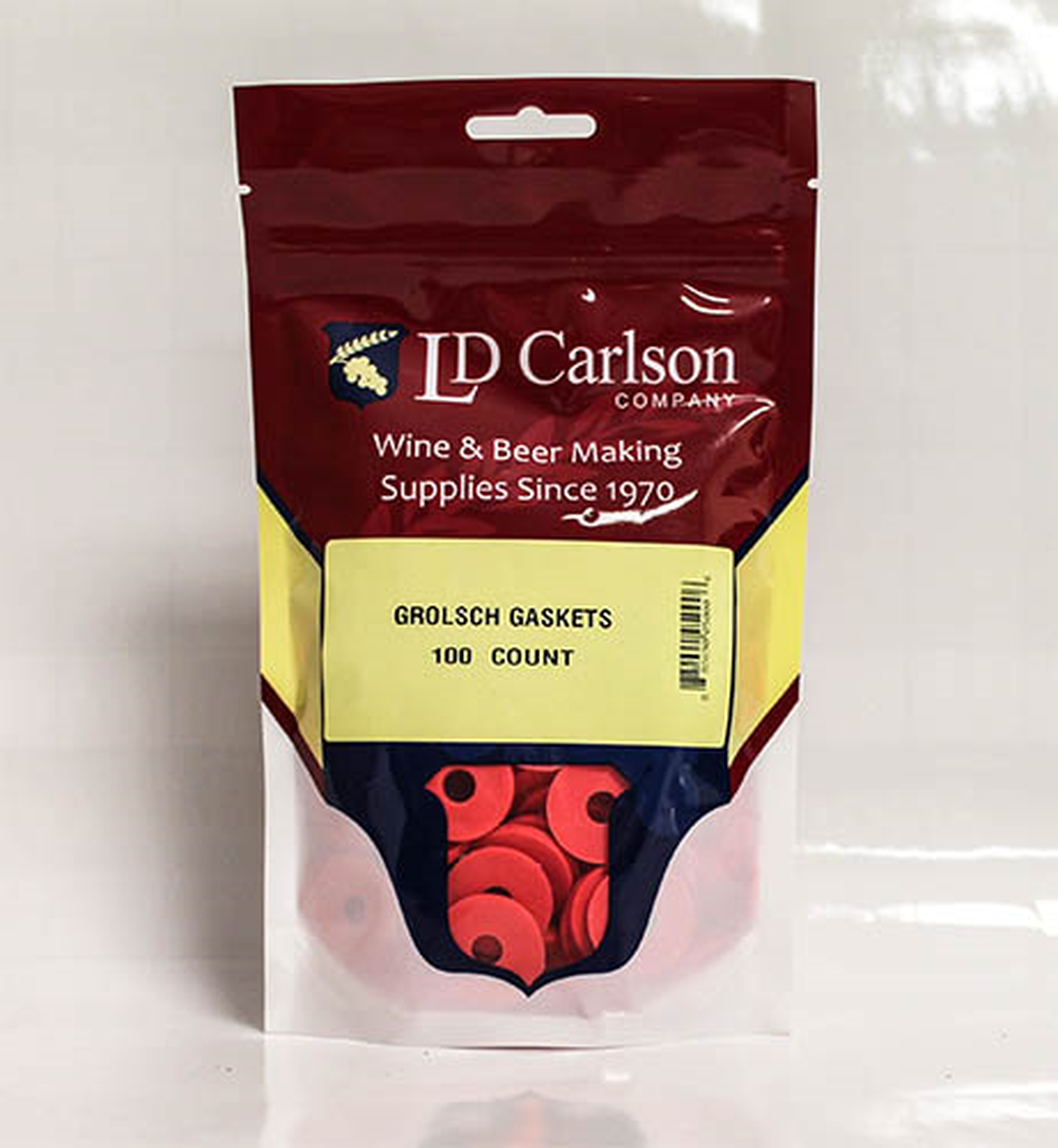 EZ Cap Red Grolsch Gaskets