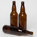 Bomber Bottles for Beer, 650 mL Amber