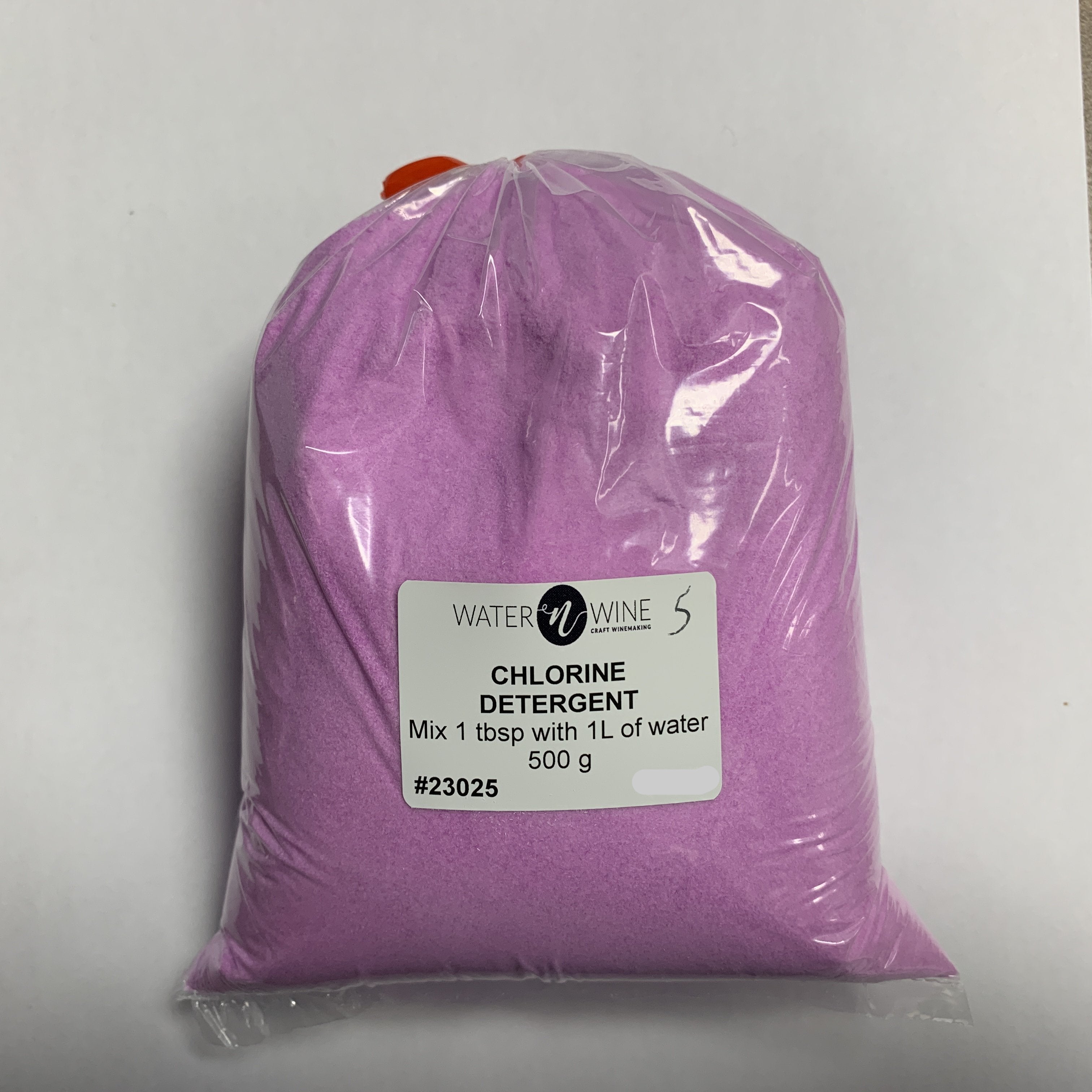 Pink Chlorine Detergent