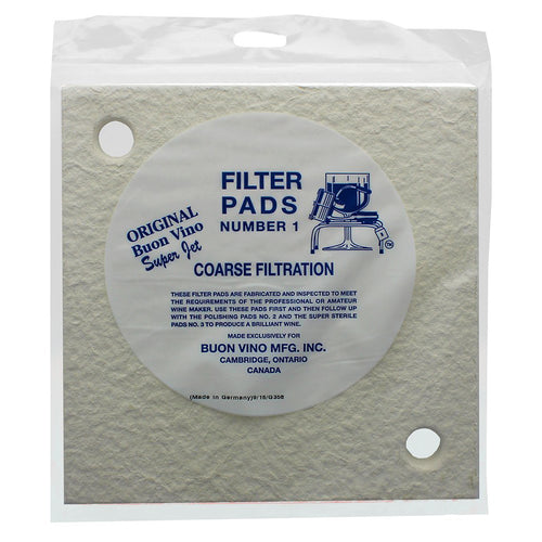 Buon Vino Super Jet Filter Pads