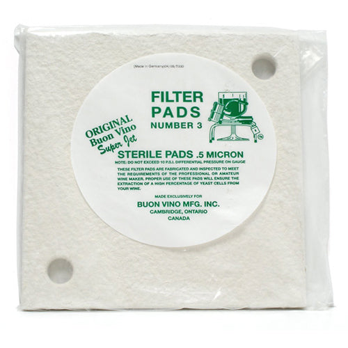 Buon Vino Super Jet Filter Pads
