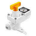 Duotight Inline Regulator with Integrated Gauge