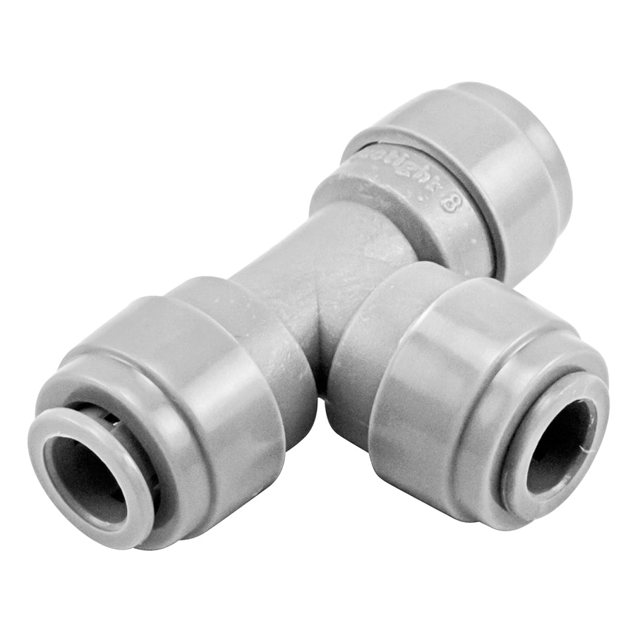 Duotight Food Grade Plastic Push-in Equal Tee - 5/16" (8mm)