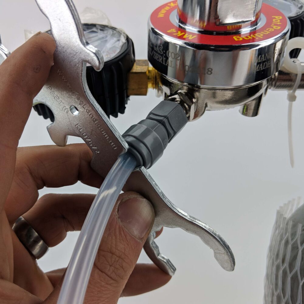 Kegland 7 in 1 Faucet Tap Wrench/Spanner Tool - Duotight Tube Remover