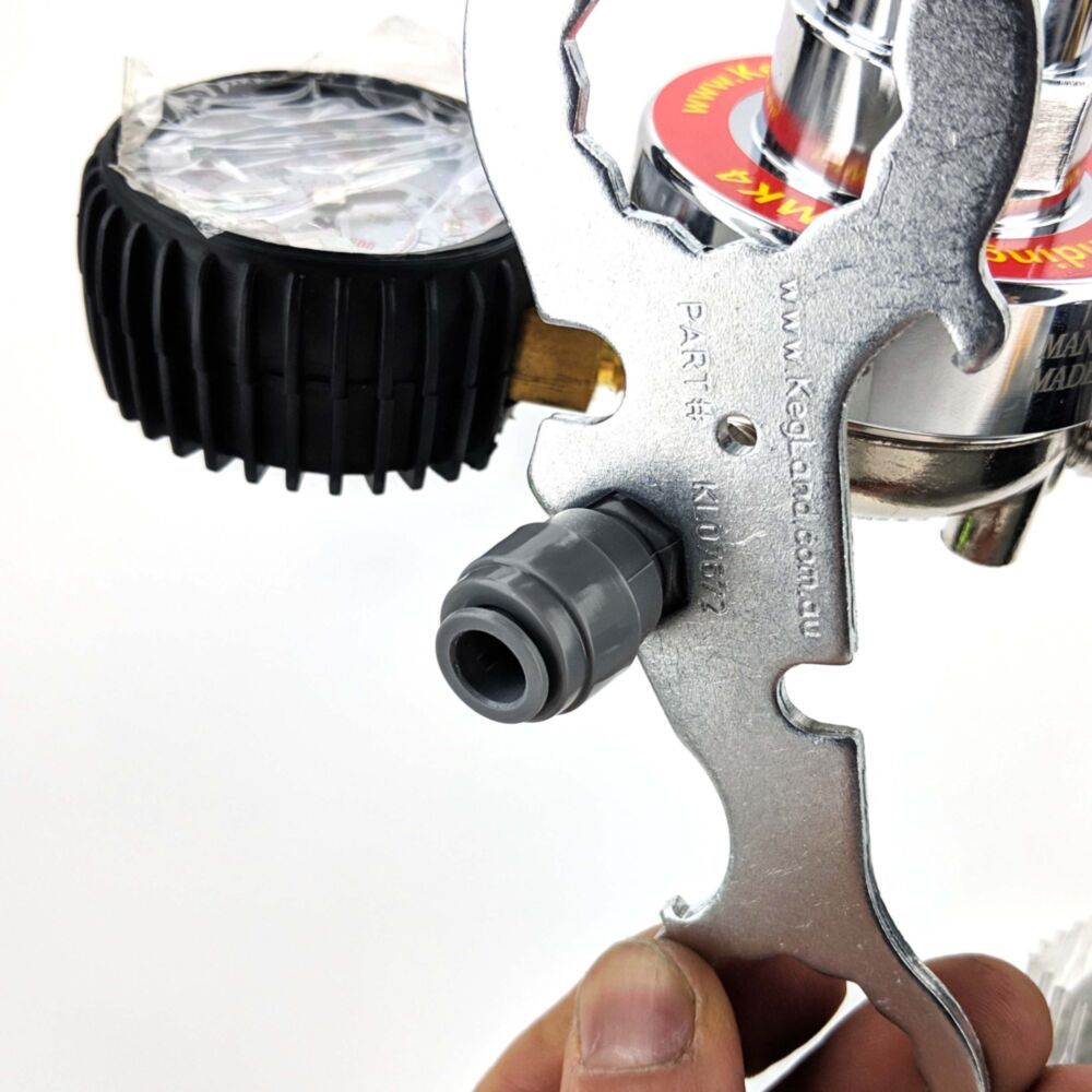 Kegland 7 in 1 Faucet Tap Wrench/Spanner Tool - Duotight Tube Remover