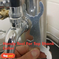 Kegland 7 in 1 Faucet Tap Wrench/Spanner Tool - Duotight Tube Remover